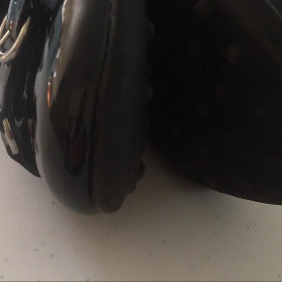 Solesenseability Black Patent Cap Ballet Flats 6 - Picture 9 of 16